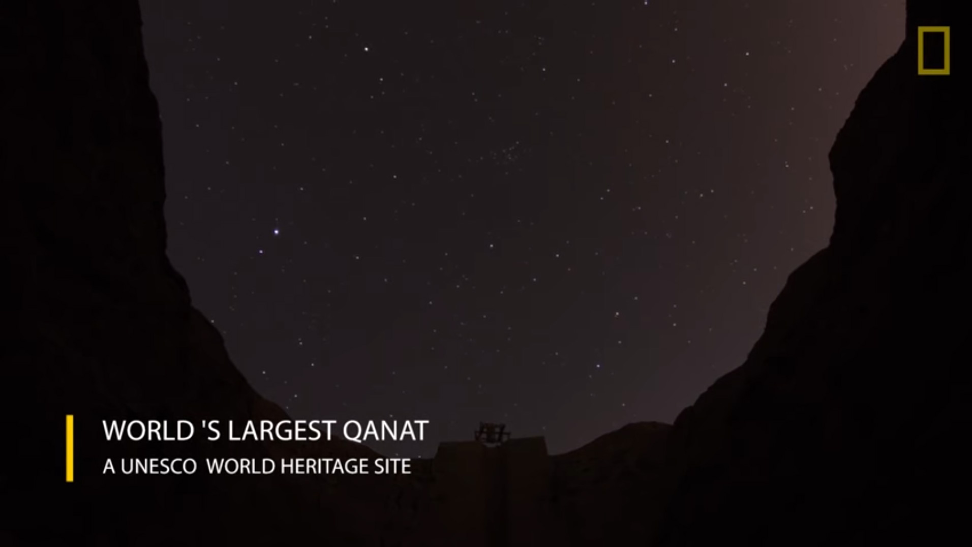 Frame from Beneath Iran’s Dusty Desert Lie Ancient Water Tunnels Still in Use