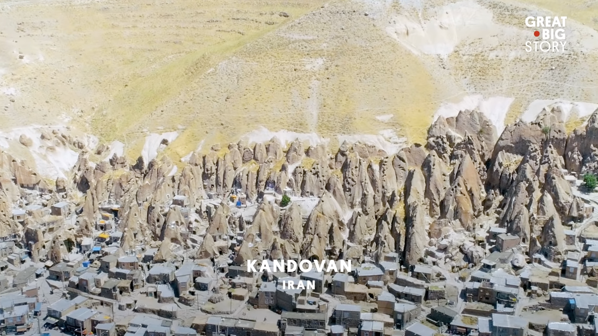 Frame from In Iran, A Village Among Volcanic Rocks